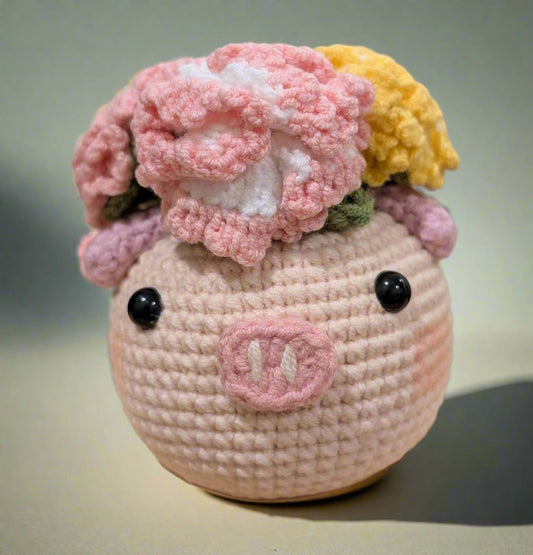 Flower Pot-Pig